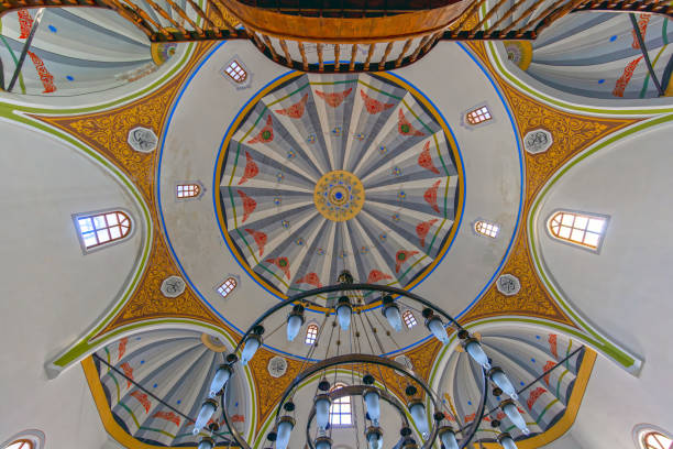 Interior of the Koprulu Mehmet Pasa Mosque in the old town of Safranbolu in Turkey.