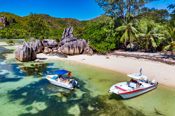 Curieuse Island is a small granitic island 1.13 sq mi in the Seychelles close to the north coast of the island of Praslin.