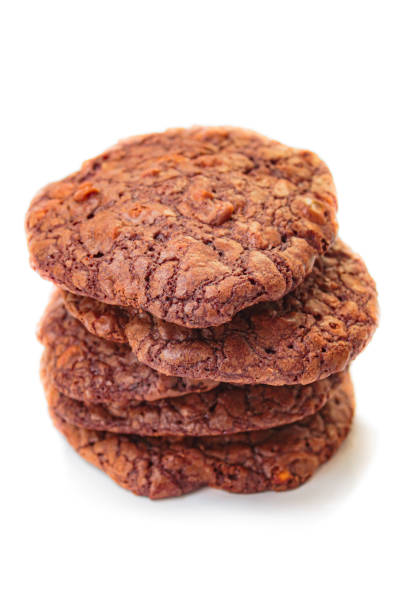 istock Homemade chocolate brownie cookie. 2184893030