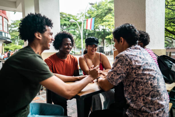 istock Friends talking in a restaurant 2184918175