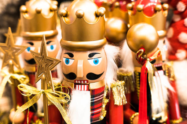 istock Christmas, colorful Christmas decoration, nutcracker 2184923800