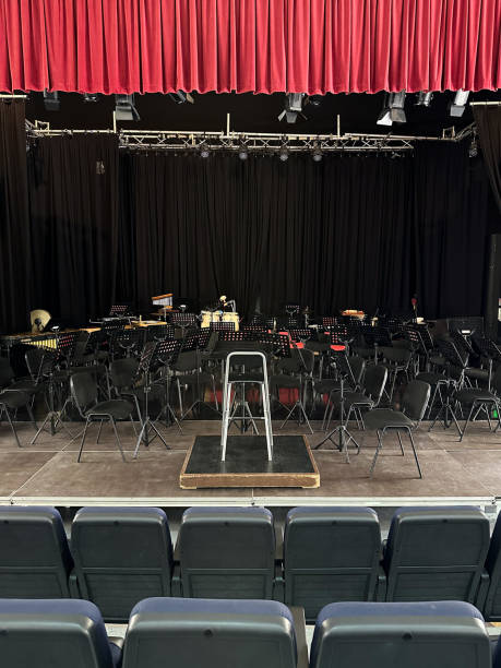 istock Stage prepared for a concert in a Theater 2184928289