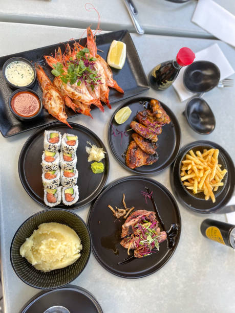 istock Asian and Seafood lunch 2184928682