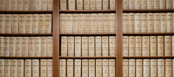 istock Blurred view of customer books on bookshelves 2184934145