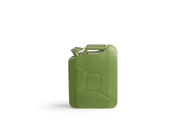 istock Studio shot of a green jerrycan 2184945484