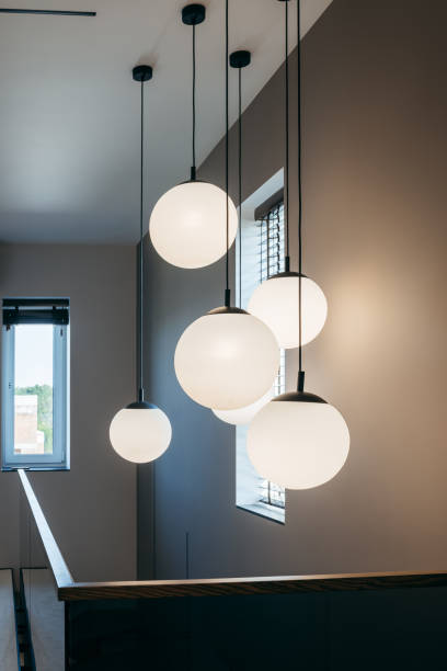 istock Chandeliers on the Ceiling in the House 2184949436