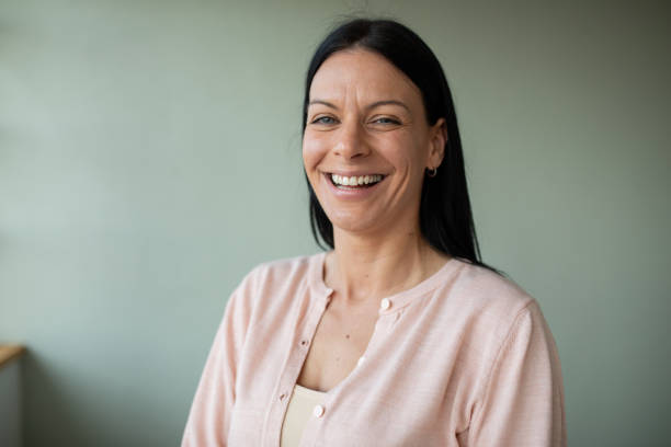istock Beautiful smiling woman 2184954588