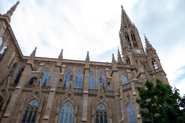 San Sebastian is the capital of  the Basque Autonomous Community, situated on the bay of Biscay, close to the border Spain to France.