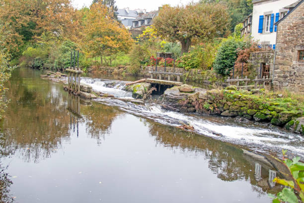 istock Waterfall on the Aven at Pont-Aven 2184957002