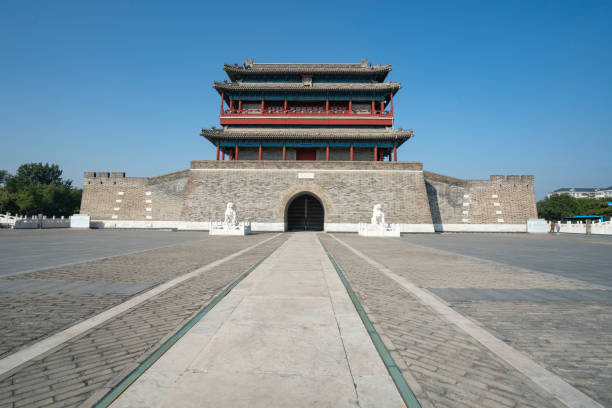 istock Ancient City Towers in Beijing, China 2184957574