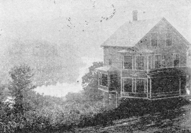 istock Antique image of Worcester and surroundings, Massachusetts 2184958035