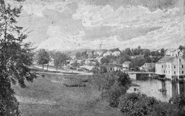 istock Antique image of Worcester and surroundings, Massachusetts: Athol 2184958485