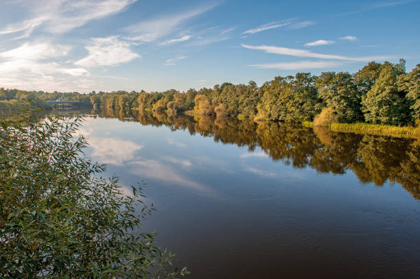 istock Motala Stream during autumn in Sweden 2184964788