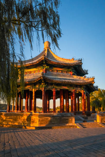 istock Pagoda in Yiheyuan  Summer Palace Park in Beijing 2184974031