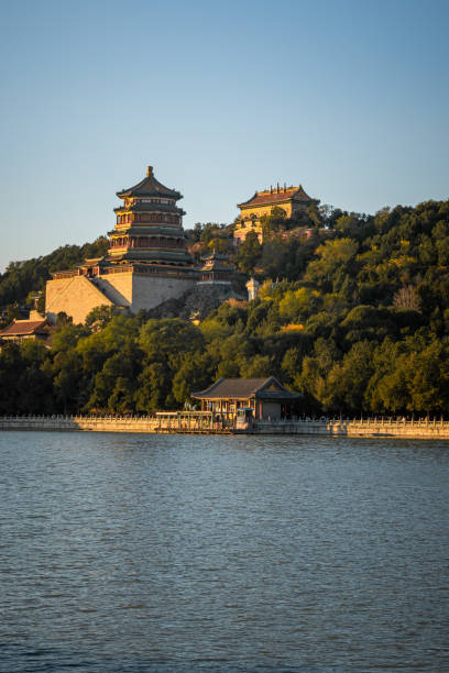 istock Summer Palace viewed across park lake in Beijing 2184974279