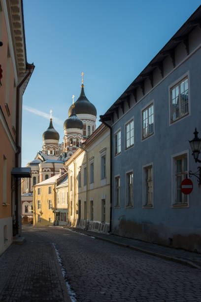 istock Tallin Streets in the winter 2184974960