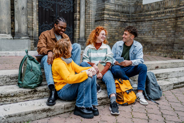 istock College students enjoying time together on campus 2184985433
