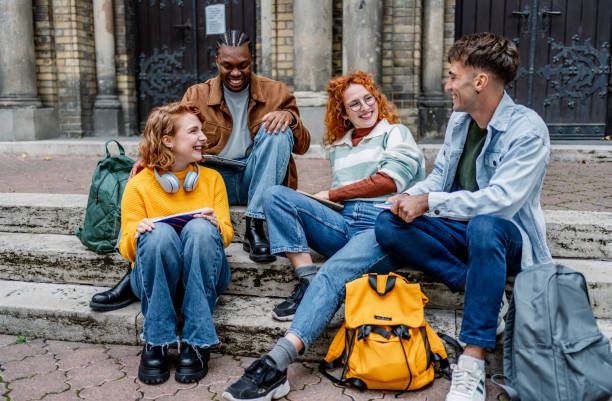 istock College students enjoying time together on campus 2184985820