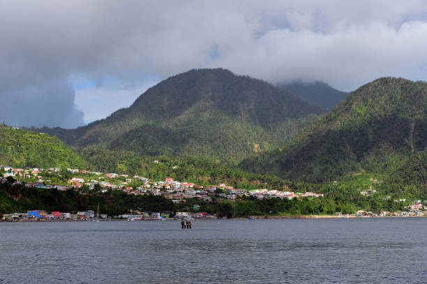 istock Castle Comfort and  Morne Plat Pays volcanic complex, Dominica 2185016974