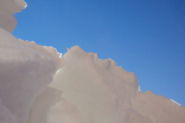 Winter snowy background with snow shadows texture, abstract snow background. High quality photo