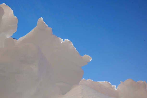 istock Winter snowy background with snow shadows texture, abstract snow background 2185028508