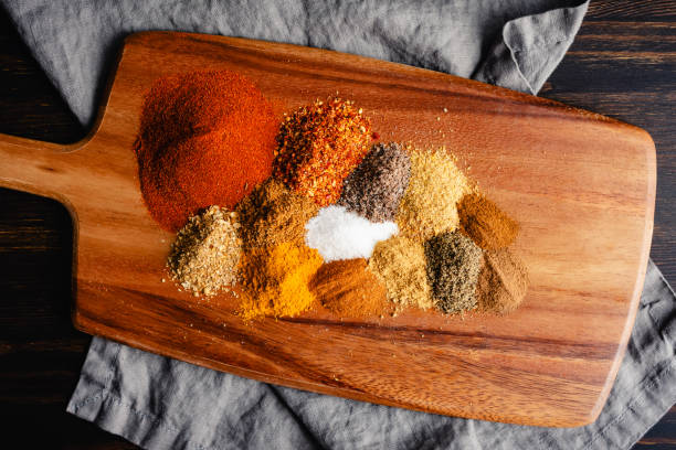 istock Berbere Spice Blend Ingredients on Cutting Board 2185028931
