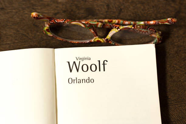 istock Open Book, Title Page: Orlando by Virginia Woolf 2185035645