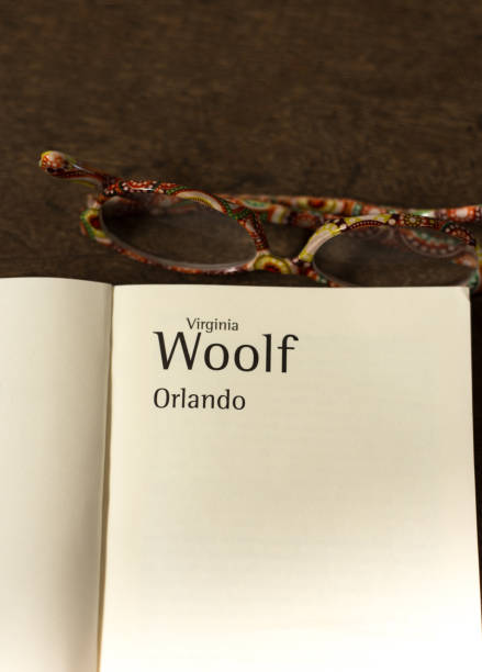 istock Open Book, Title Page: Orlando by Virginia Woolf 2185035647