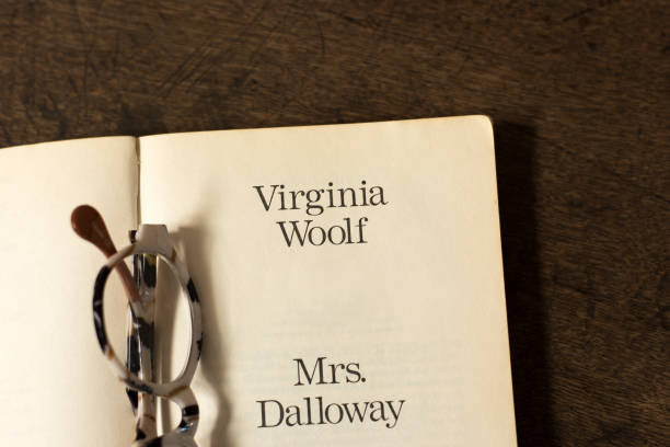 Open Book, Title Page: Mrs. Dalloway by Virginia Woolf