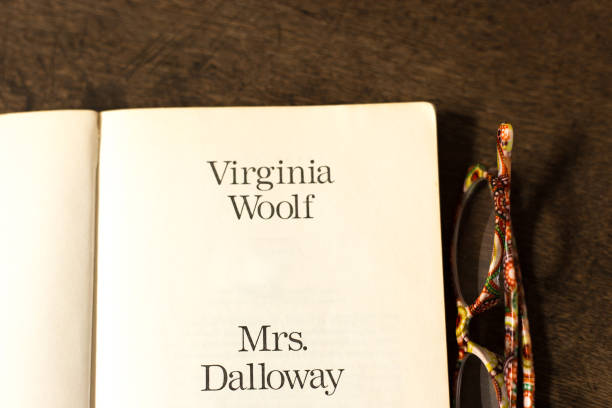 istock Open Book, Title Page: Mrs. Dalloway by Virginia Woolf 2185036134