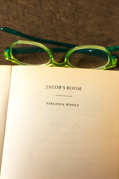istock Open Book, Title Page: Jacob's Room by Virginia Woolf 2185037470