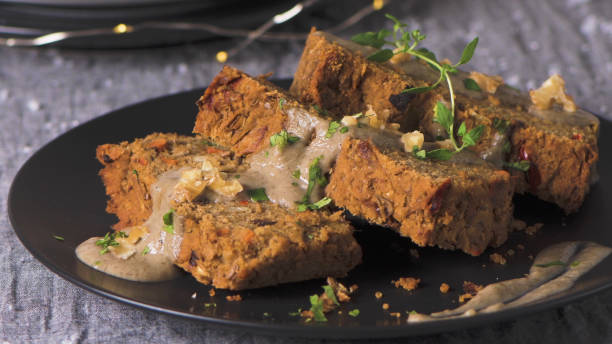 istock Christmas lentils loaf 2185040284