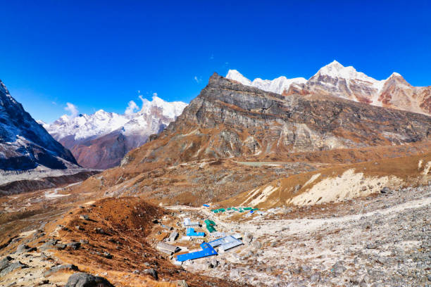 istock Khare Village View,Mera Peak Trek,Nepal 2185040360