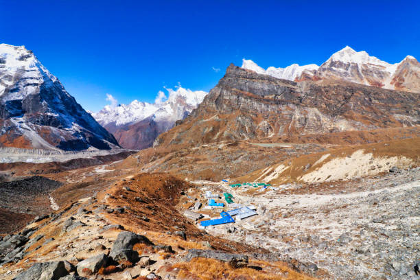 Khare Village View,Mera Peak Trek,Nepal