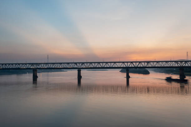 istock Thang Long bridge crossing Red river in Hanoi, Vietnam 2185048327