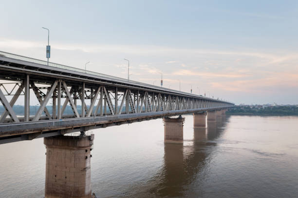 istock Thang Long bridge crossing Red river in Hanoi, Vietnam 2185048392