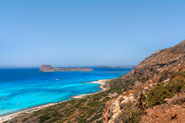istock Balos beach in Crete in Greece. 2185049635