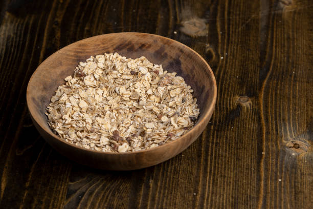 istock oatmeal porridge during cooking for eating 2185053607