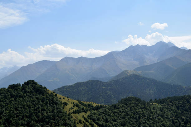 beautiful mountain summer landscape with rocks