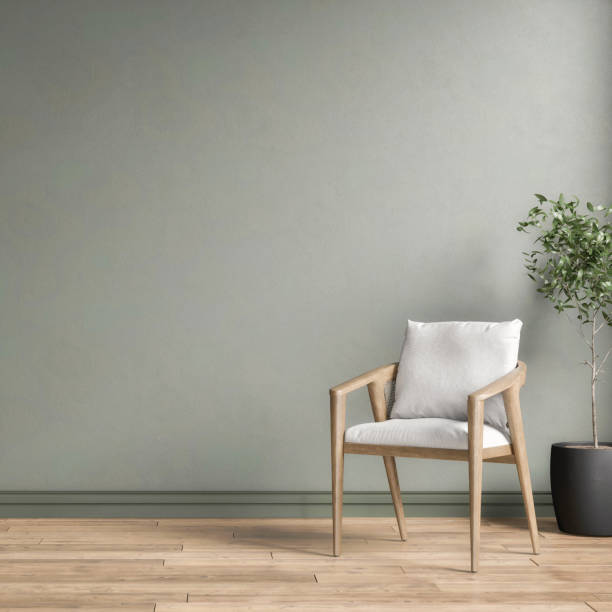istock 3d rendering of a mock-up with a wall. 2185058240