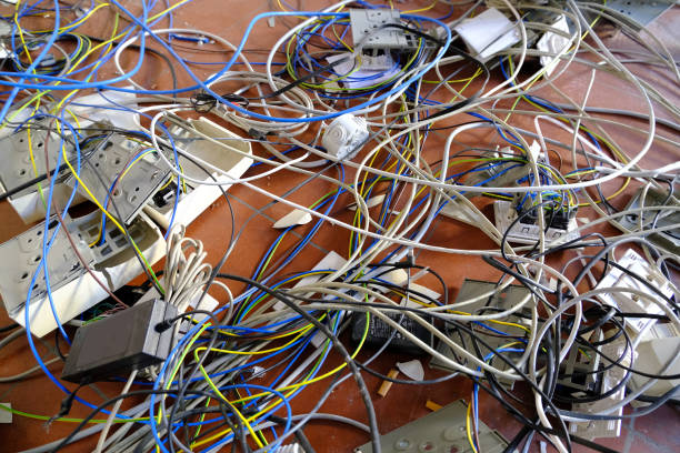 istock Demolition of electrical equipment. 2185061705