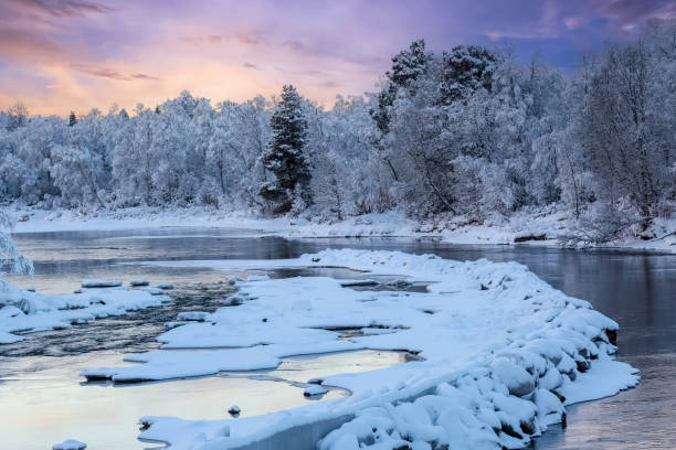 istock River Glomma in the winter, Norway 2185065690