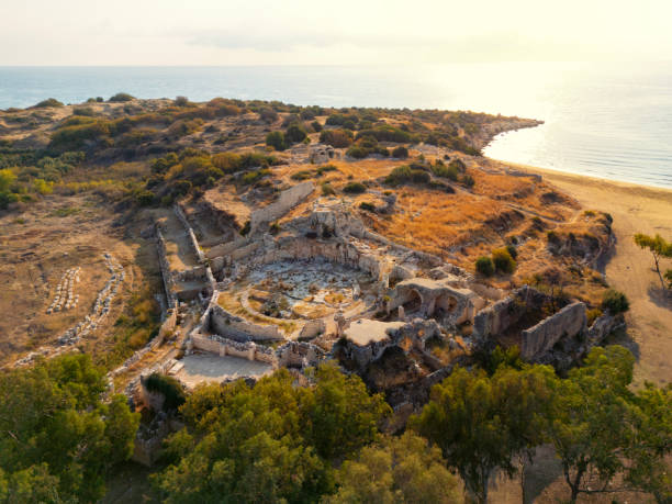 Elaiussa Sebaste is an ancient Roman city located 55 km from Mersin, in the direction of Silifke. The term Elaiussa means olive, and the city was founded in the 2nd century BC.