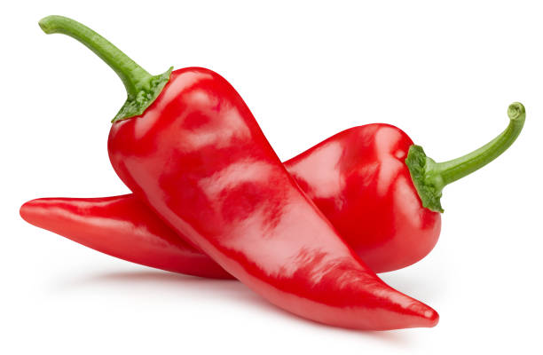 istock Ripe red hot chili  peppers vegetable isolated 2185071015