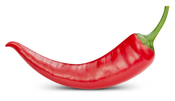 istock Fresh organic chili isolated on white background 2185071037
