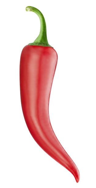 istock Chili full macro shoot food ingredient on white isolated 2185071109