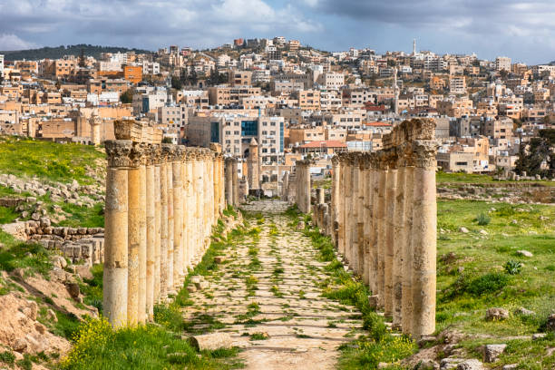 istock Ruins of Ancient City Jerash (Gerasa), Jordan 2185072626