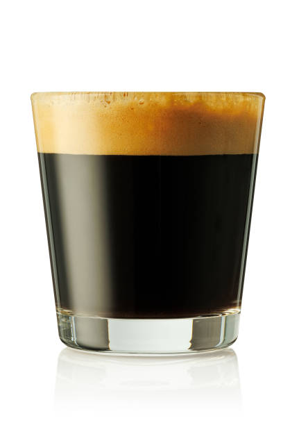istock glass of espresso coffee isolated on white 2185073152