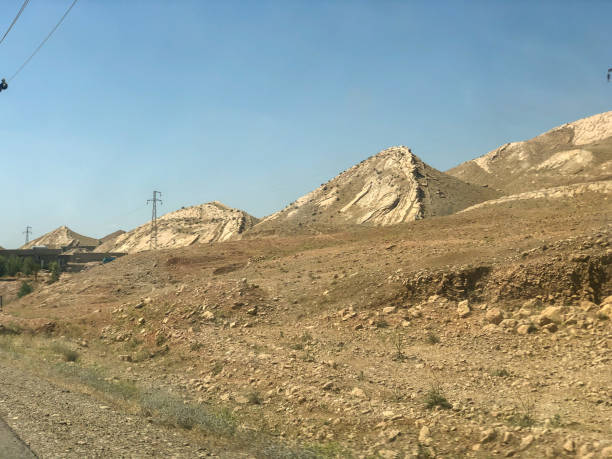 istock Rock formation by the road 2185074676