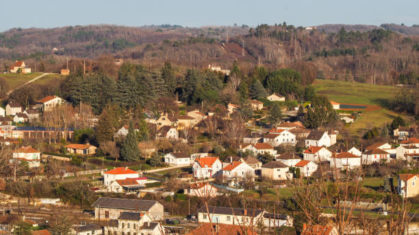 istock Paysages du lot en Automne 2185074832